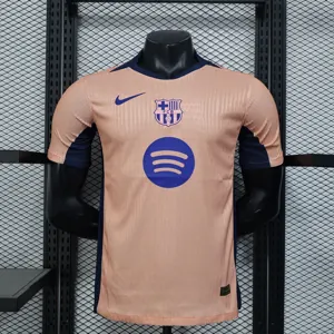25-26 Barcelona 125th Anniversary Gold Special Edition Player Version Shirt AAAAJersey Wholesal