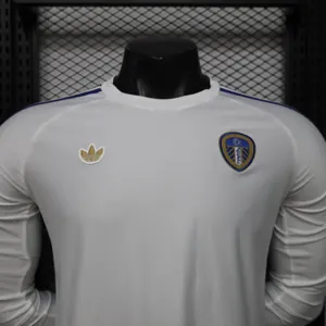 26-27 Leeds United Mens Retro Style Football Long Sleeve T-Shirt AAAAJersey Supply Yupoo 2