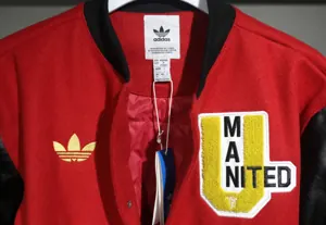 Manchester United Football Leisure Culture American Campus Style Warm Sports Loose Cotton Coat 3