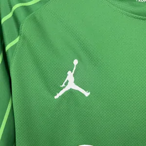 25-26 PSG Green Goalkeeper Long Sleeve Kit Football T-Shirt AAAAJersey Yupoo 3