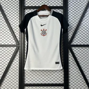 25-26 Corinthians Home Women Shirt Lady Uniform Soccer AAAAJersey Yupoo