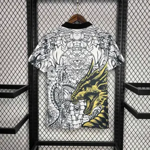 2024 Real Madrid Golden Dragon Special Edition Kit Soccer Uniform AAAAJersey Dropshiping Yupoo 3