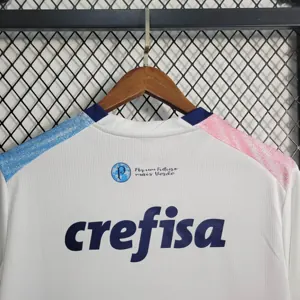 23-24 Palmeiras Special Edition White&Pink S-4XL Cheap Soccer Jerseys 2