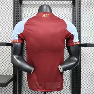 25-26 Aston Villa Home Player Version Shirt Football Uniforms AAAAJersey Dropship Yupoo 2