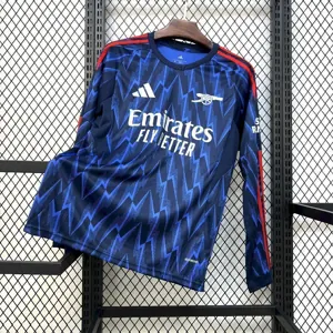 25-26 Arsenal Away Kit Football Long Sleeve T-Shirt AAAAJersey Supply Yupoo