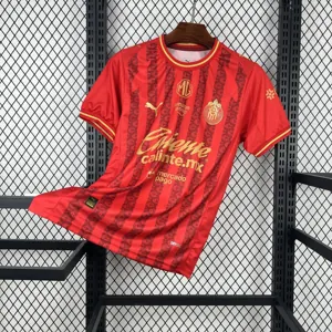 26-27 Chivas Mens Red Special Edition Kit Soccer T-Shirt AAAAJersey Supply Yupoo