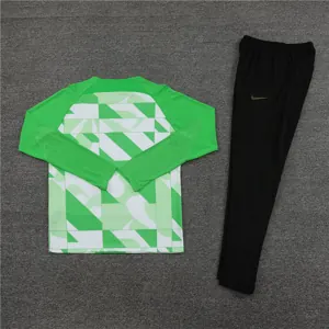23-24 Atletico Madrid Long Sleeve Green Zipper Training Suits Jersey Supplier Yupoo 2