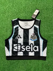25-26 Newcastle United Home Women's Summer Soccer Kit Lady Vest Apparels AAAAJersey Supply Yupo