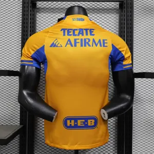 25-26 Tigres Home Kit Player Version Soccer AAAAJersey Yupoo S-2XL 3