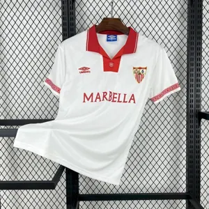 94-96 Sevilla FC Home Retro Kit Vintage Shirt AAAAJersey Supplier Yupoo