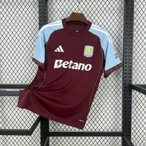 25-26 Aston Villa Home Kit Shirt Football Uniforms AAAAJersey Dropship Yupoo