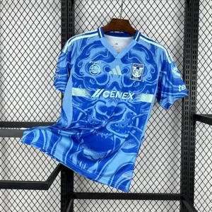 25-26 Tigres UANL Away Kit Soccer T-Shirt AAAAJersey Supply Yupoo