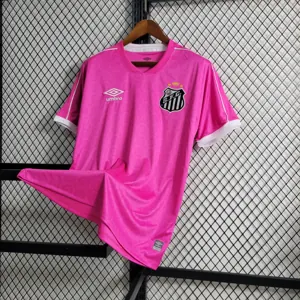 23-24 Santos Pink S-4XL Cheap Soccer Jerseys 3