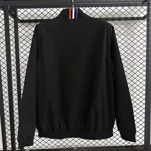 25-26 Manchester United Trench Coat Reversible Windbreaker Double-Sides Jacket 3