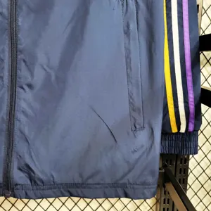 23-24 Real Madrid Navy Windbreaker New Jackets Soccer Jerseys Yupoo 1