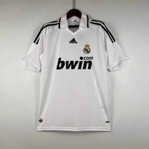 08-09 Real Madrid Home Retro Jersey Yupoo