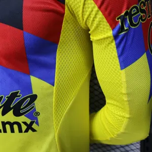25-26 Club America Home Long Sleeve Kit Player Version Shirt Sino AAAAJersey Supply Yupoo 9