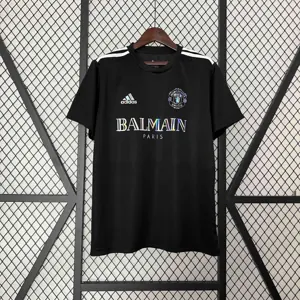 24-25 Manchester United Joint Edition Black Kit Jersey Supplier Yupoo