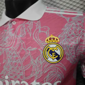 25-26 Real Madrid Pink Dragon Special Edition Kit Player Version Shirt AAAAJersey Supply Yupoo 3
