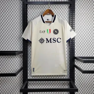 23-24 Napoli White Special Edition Kit Football AAAAJersey Yupoo