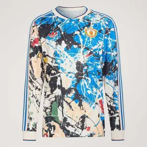 25-26 Manchester United Long Sleeve Special Edition x Stone Roses AAAA Jersey Supply Yupoo