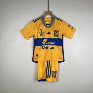 23-24 Kids Tigres UANL Home Soccer Jerseys Yupoo