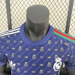 24-25 Real Madrid Gucci Joint Version Special Edition Kit Jersey Supplier Yupoo 4