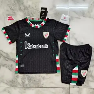 24-25 Bilbao Fourth Kid Kits Youth Apparels Soccer AAAAJersey Yupoo