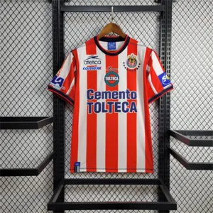 02-03 Chivas Home Retro Kit Vintage Shirt Soccer AAAAJersey Yupoo