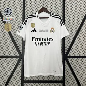 24-25 Real Madrid Home Kit With All Kind of Badges Soccer AAAAJerseys Yupoo 14