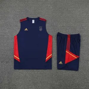 22-23 Ajax vest training suit kit Black 3