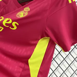 23-24 Real Madrid Goalkeeper Shirt Red Kit Cheap Soccer Jerseys 2