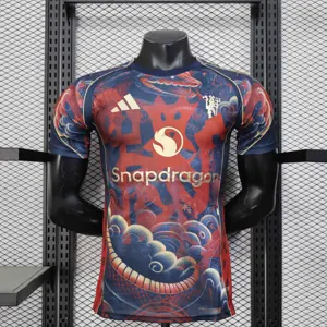 25-26 Manchester United Chinese Dragon Special Edition Player Version Shirt AAAAJersey Dropship
