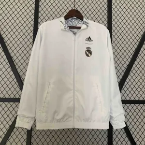 23-24 Real Madrid Reversible Windbreaker Red&Blue Double-Sides Jacket Soccer Jerseys For Sale 4