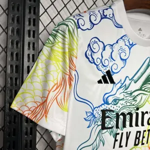 24-25 Real Madrid Rainbow Dragon White Training Kit Sport AAAAJersey Yupoo 2
