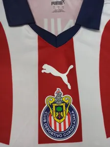 23-24 Chivas Guadalajara Home Kit Red&White Cheap Jersey Yupoo 4