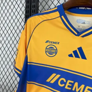 25-26 Tigres Home Kit Soccer AAAAJersey Yupoo S-2XL 4