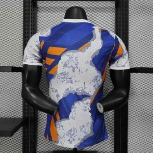 25-26 Real Madrid Blue Orange Special Edition Player Version Shirt AAAAJersey Supply Yupoo 1