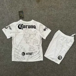 24-25 Club America Third Kid Kits Youth Apparels AAAAJersey Supply Yupoo 1