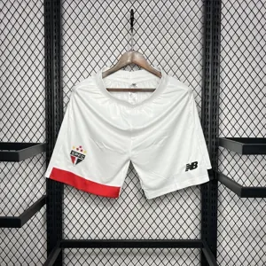 24-25 Sao Paulo Home Shorts Football Trousers Soccer AAAAJersey Yupoo