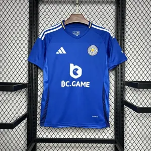 24-25 Leicester City Home Kit Football Uniforms Sport AAAAJersey Yupoo