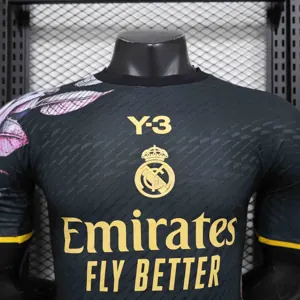 24-25 Real Madrid Y3 Flower Special Edition Player Version Shirt AAAAJersey Supplier Yupoo 5