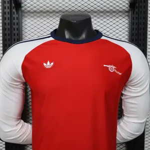 26-27 Arsenal Casual Retro Style Football Red Long Sleeve Shirt AAAAJersey Supply Yupoo 2