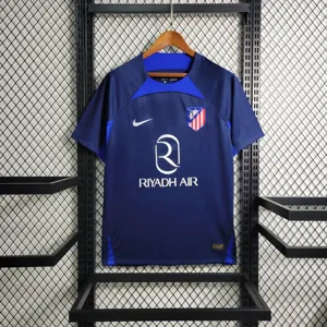 23-24 Atletico Madrid Blue S-XXL Cheap Soccer Jerseys