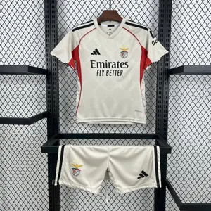 25-26 Benfica Away Kid Kits Youth Apparels AAAAJersey Supply Yupoo