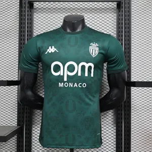 24-25 Monaco Away Kit Player Version Shirt Soccer AAAAJersey Yupoo