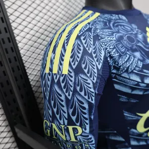 25-26 Club America Away Long Sleeve Kit Player Version Shirt Sino AAAAJersey Dropship Yupoo 1