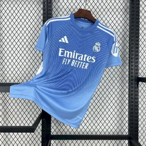 25-26 Real Madrid Blue Goalkeeper Shirt Football Uniforms AAAAJersey Supply Yupoo