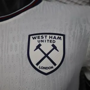 25-26 West Ham Away Kit Player Version Football Shirt Soccer AAAAJersey SupplyYupoo 6