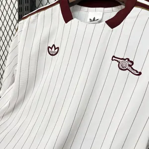 25-26 Arsenal Casual Retro Style Football White Shirt AAAAJersey Yupoo 1